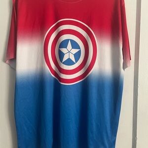 Patriotic Shield Graphic Men's Tee